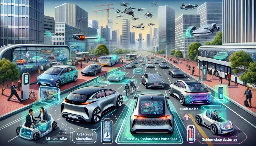 Illustration for Driving into the Future: Innovations Steering the Automotive Market (2024-2040)