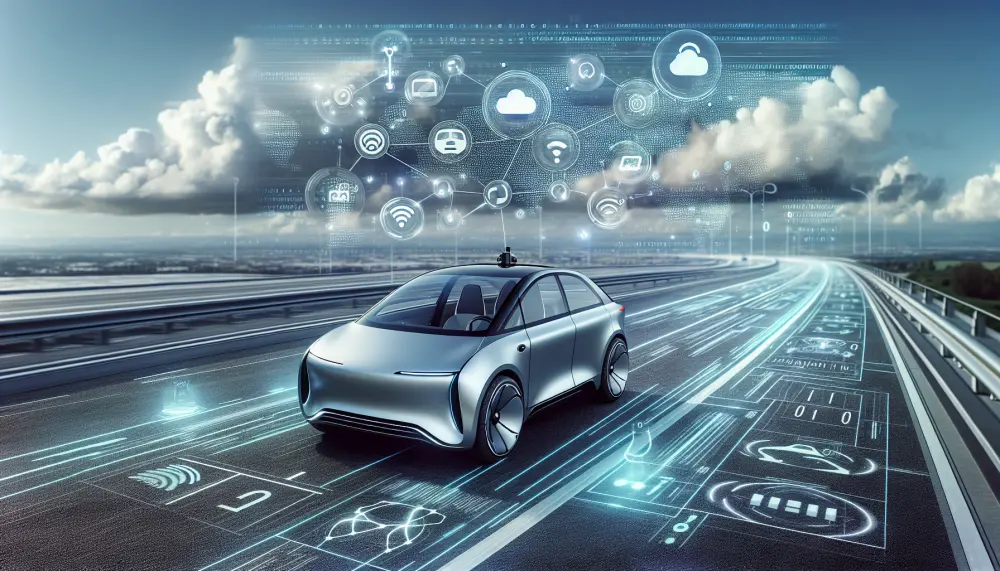 Illustration for Redefining the Road Ahead: Energy-Efficient AI Paves Way for Software-Driven Cars