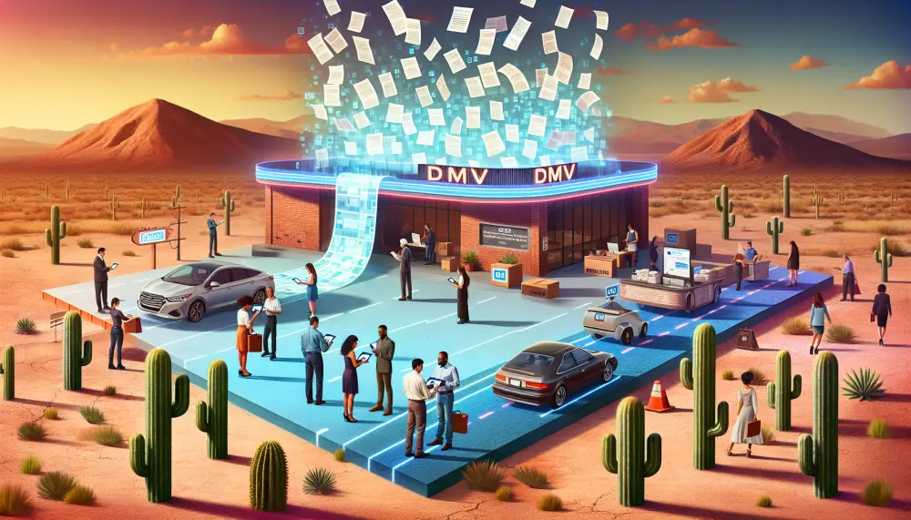 Illustration for Carvana Catalyzes Change: Digital Daring in the Dry DMV Desert