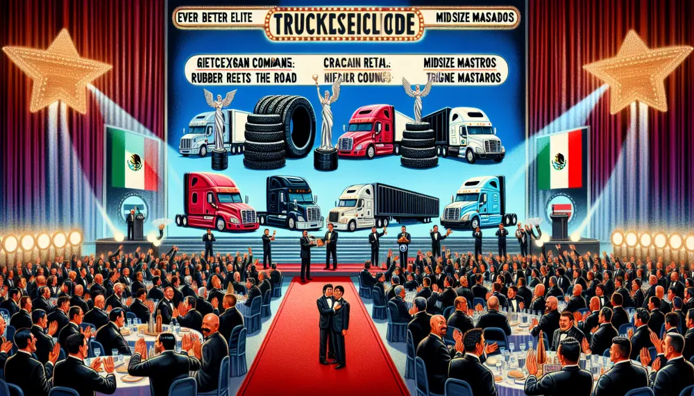 Illustration for Driving Excellence: Mexican Trucking Companies Rev Up on Ryder's Recognition Road