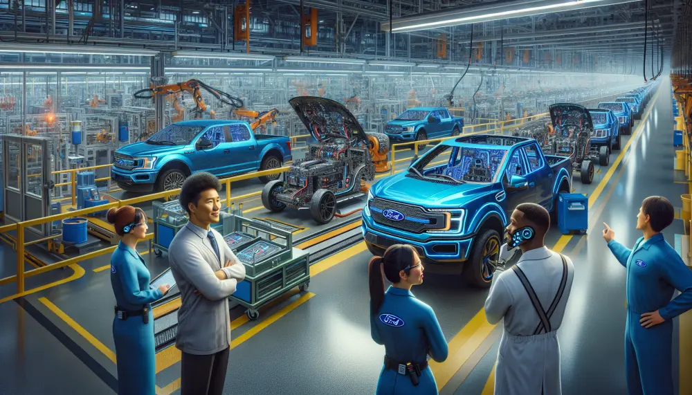 Illustration for Ford Gears Up for an Electrified Future with Updated EV and Hybrid Strategies