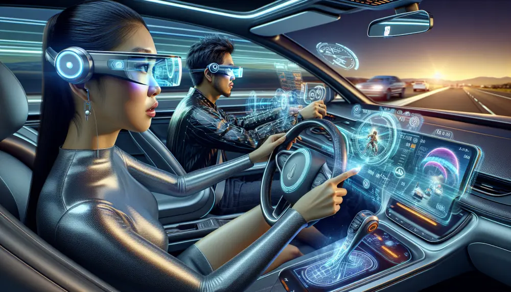 Illustration for Revving Up Reality: How XR Technologies Are Revolutionizing Your Ride