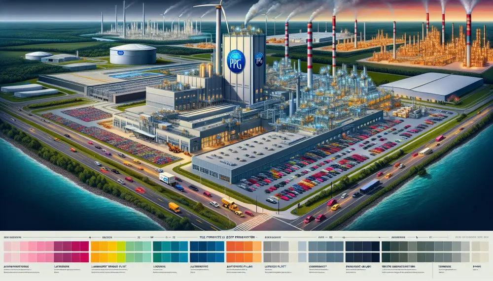 Illustration for PPG's Bold $300 Million Bet: New Paint and Coatings Plant in Tennessee